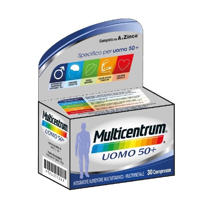 MULTICENTRUM UOMO 50+ 30CPR