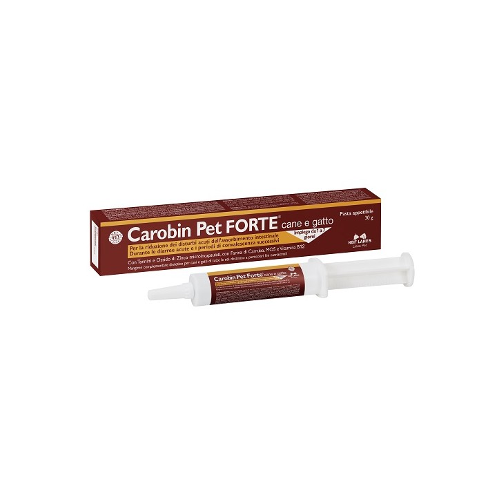 CAROBIN PET FORTE PASTA 30G