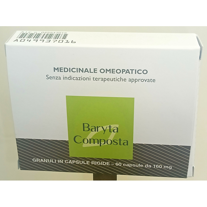 BARYTA COMPOSTA*60CPS 160MG