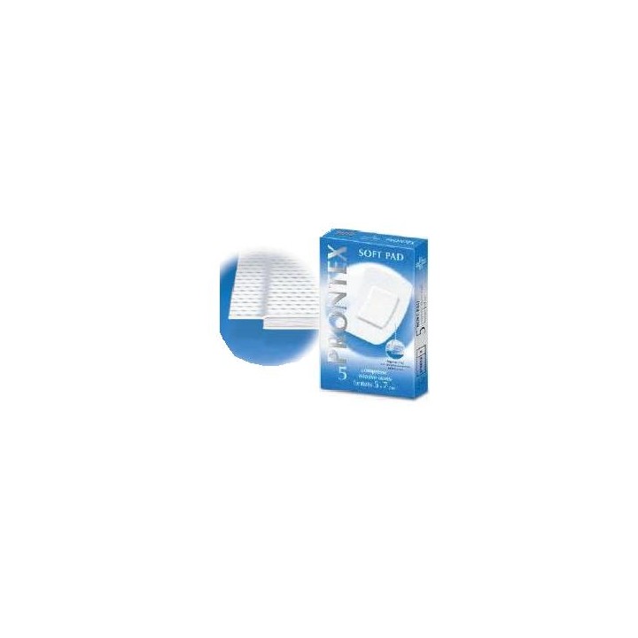 GARZA PRONTEX SOFT 5X7CM 5PZ