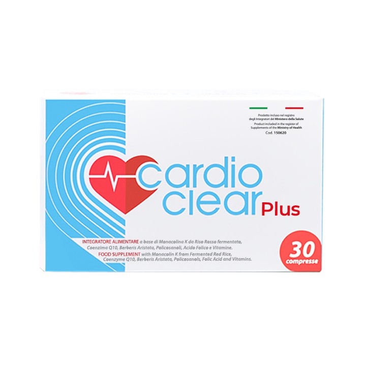 CARDIOCLEAR PLUS 30CPR