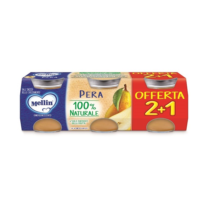 MELLIN OMOG PERA 3PZ 100G