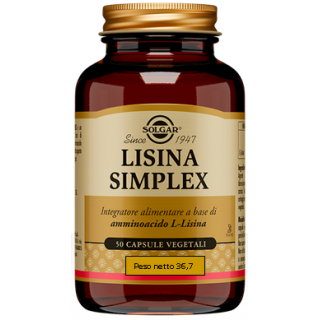 LISINA SIMPLEX 50CPS VEGETALI