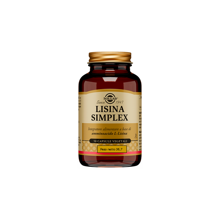 LISINA SIMPLEX 50CPS VEGETALI