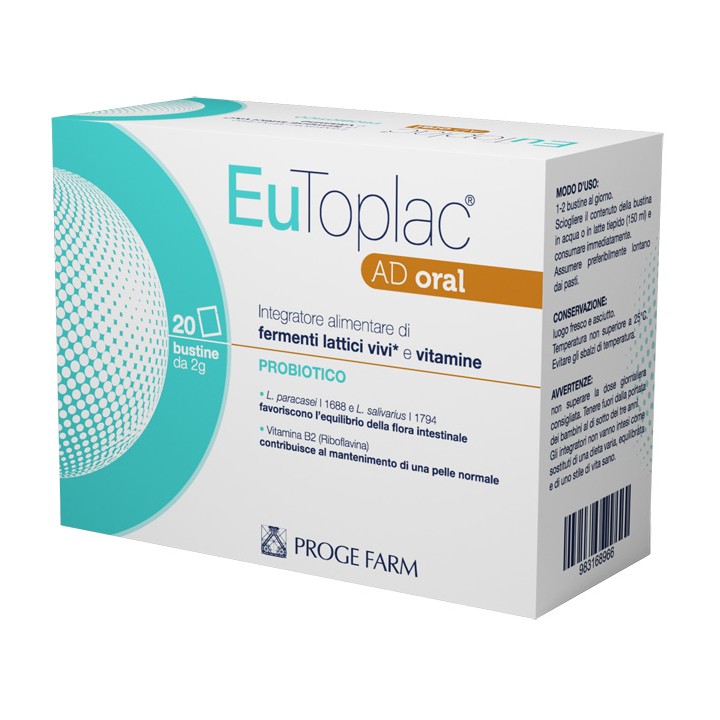 EUTOPLAC AD ORAL 20BUST
