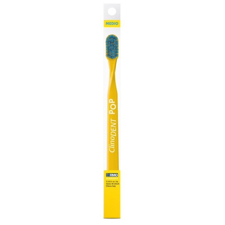 CLINODENT POP GIALLO SPAZZ M