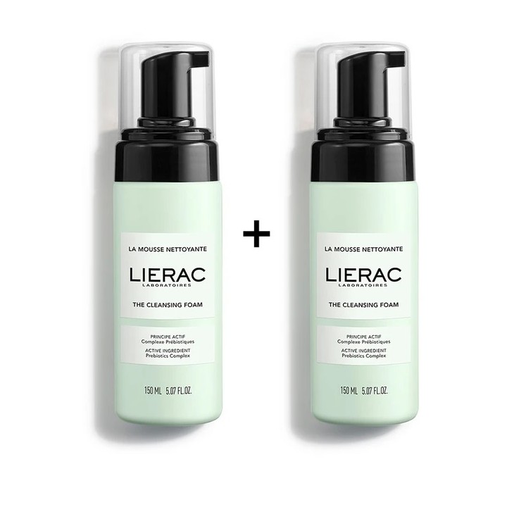 LIERAC DUO MOUSSE STRUCC 150X2