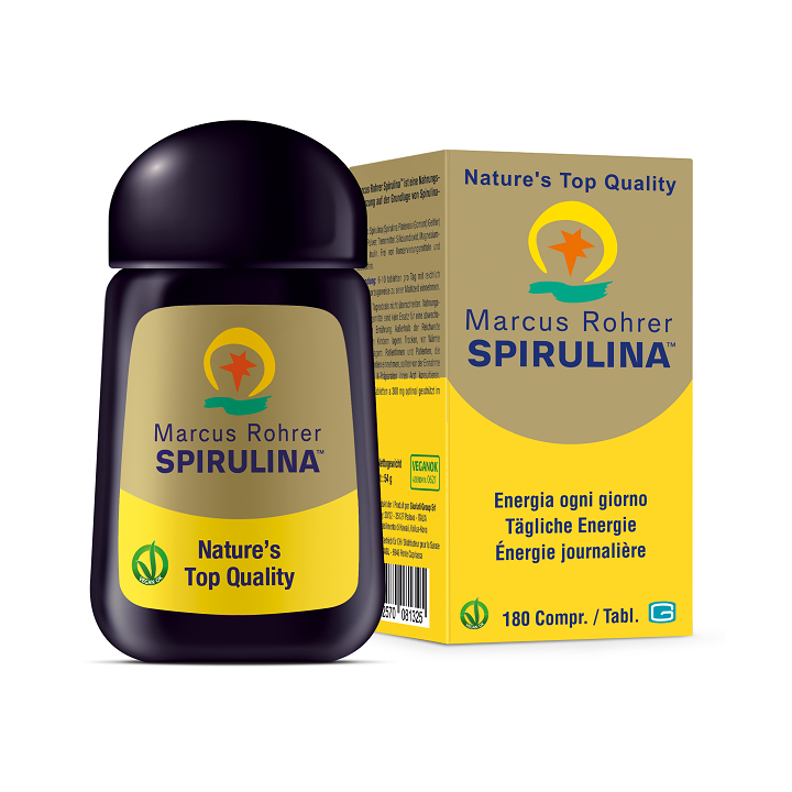 SPIRULINA MARCUS ROHRER 180CPR