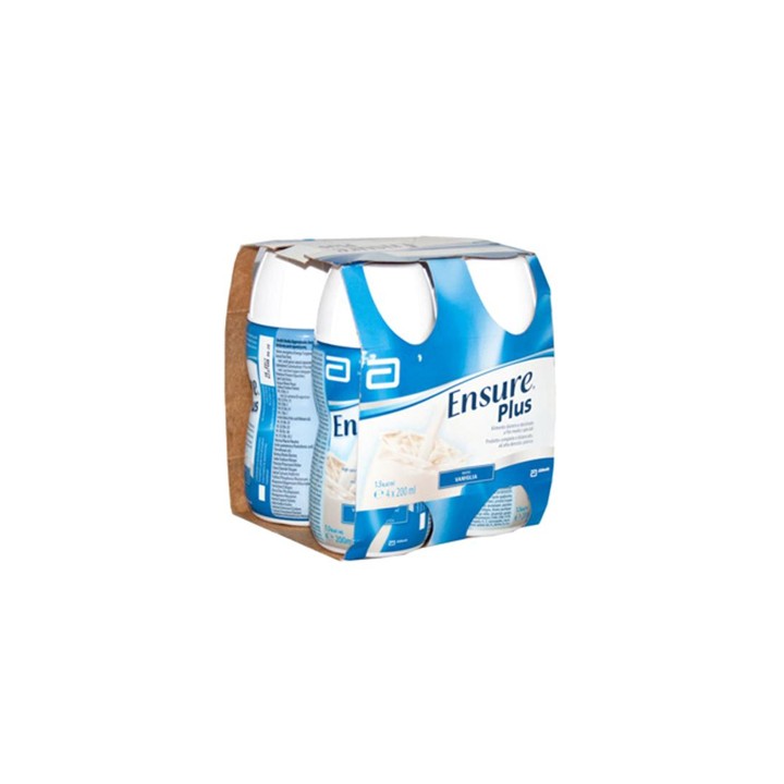 ENSURE PLUS VANIGLIA 4X200ML