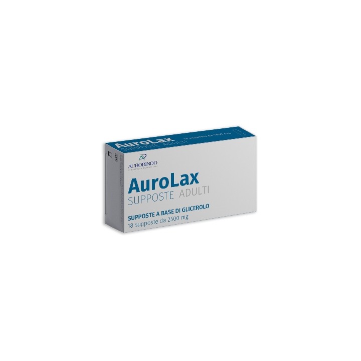 AUROLAX SUPPOSTE 2500MG 18SUPP