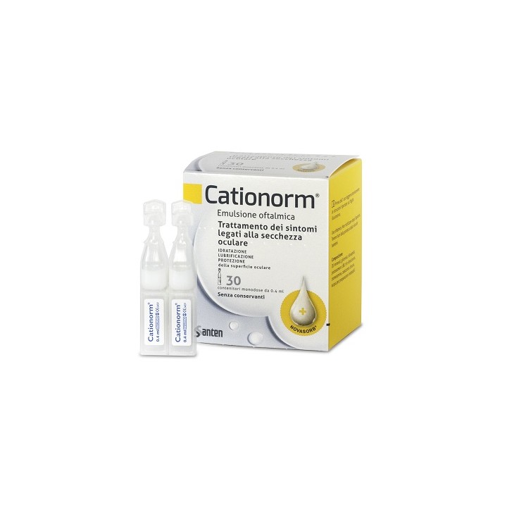 CATIONORM GOCCE 0,4ML 30F MONO