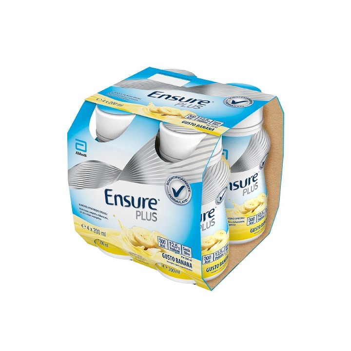 ENSURE PLUS BANANA 4X200ML