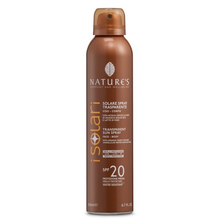 NATURE'S SOL SPRAY TRAS SPF20