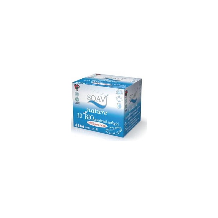 SOAVI ASSORBENTI BIO ALI NOTTE