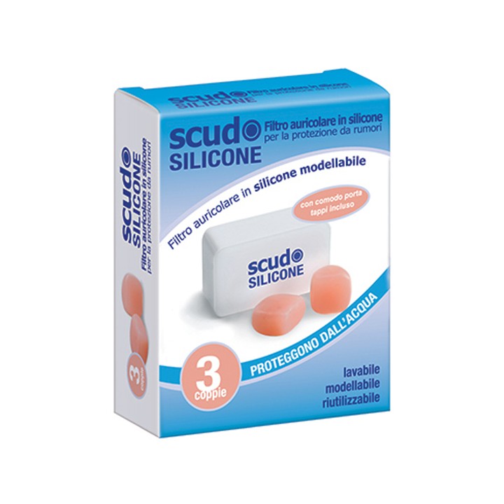 EARPLUG SCUDO SIL 3COPPIE 6PZ