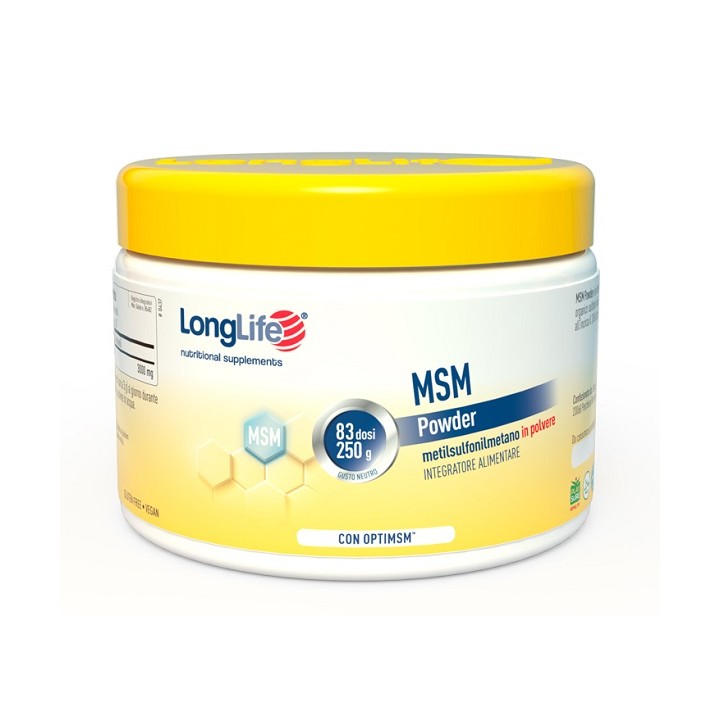 LONGLIFE MSM POWDER 250G
