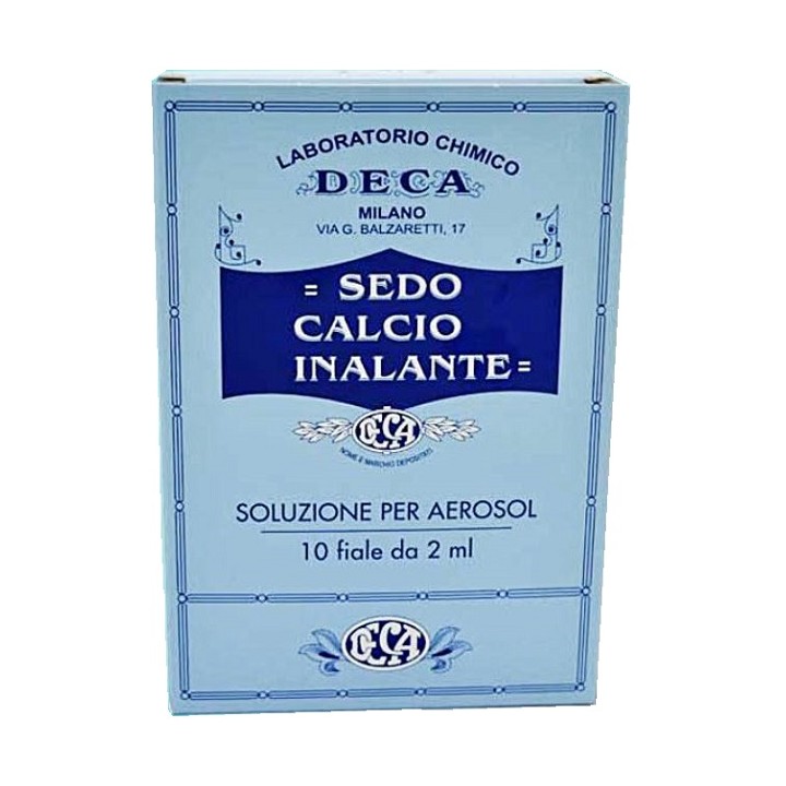 SEDO CALCIO INALANTE 10F 2ML