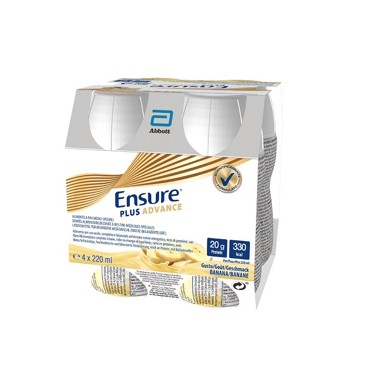 ENSURE PLUS ADVANCE BAN4X220ML