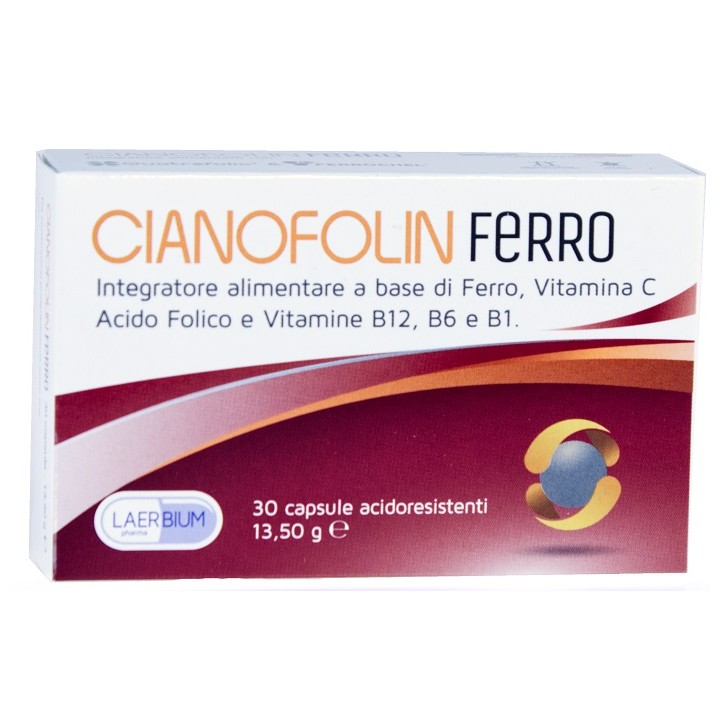 CIANOFOLIN FERRO 30CPS ACIDORE