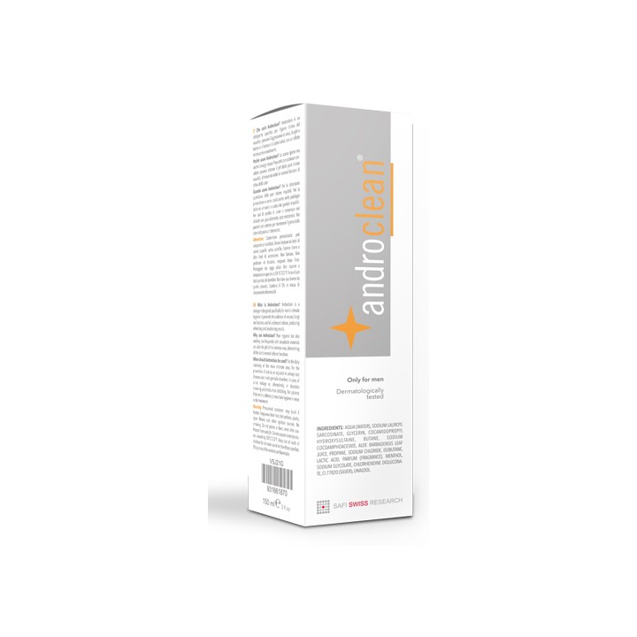 ANDROCLEAN DET INTIMO MASCHILE