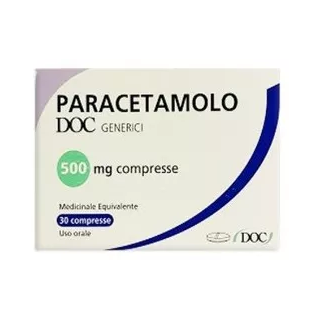 PARACETAMOLO DOC*30CPR 500MG
