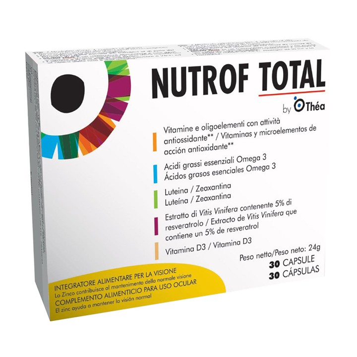 NUTROF TOTAL 30CPS