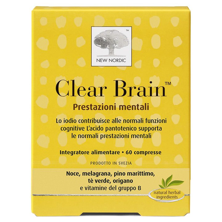 CLEAR BRAIN 60CPR
