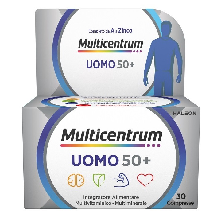 MULTICENTRUM UOMO 50+ 30CPR
