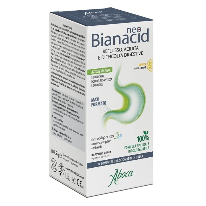 NEOBIANACID 70CPR LIMONE