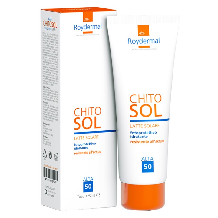 CHITOSOL LATTE SOL SPF50 125ML