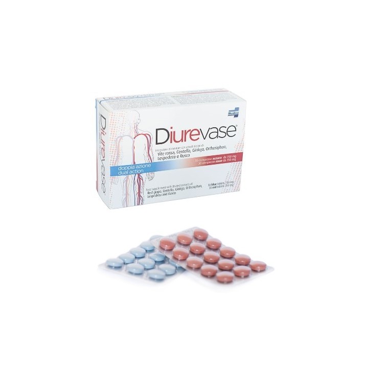 DIUREVASE 60CPR 750MG
