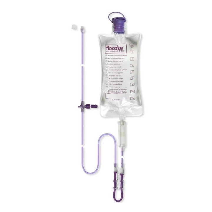 FLOCARE SACCA C/DEFLUS 2L INF