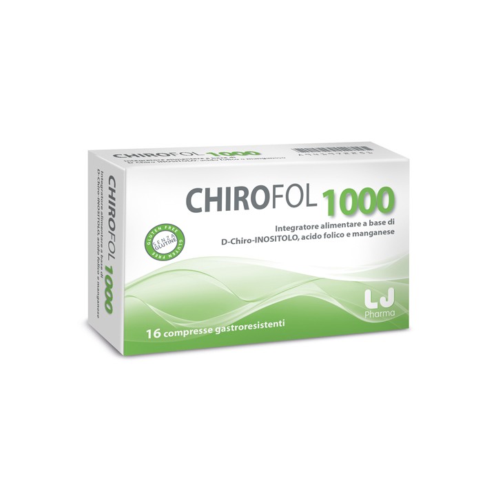 CHIROFOL 1000 16CPR GASTRORESI