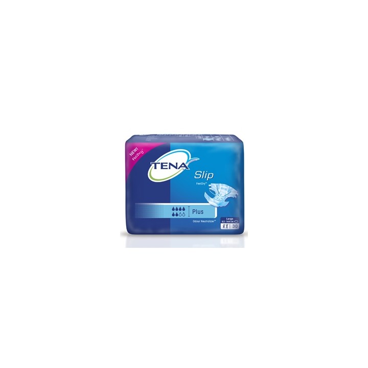 TENA SLIP PLUS PANN L 30PZ
