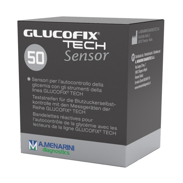 GLUCOFIX TECH SENSOR 50STR