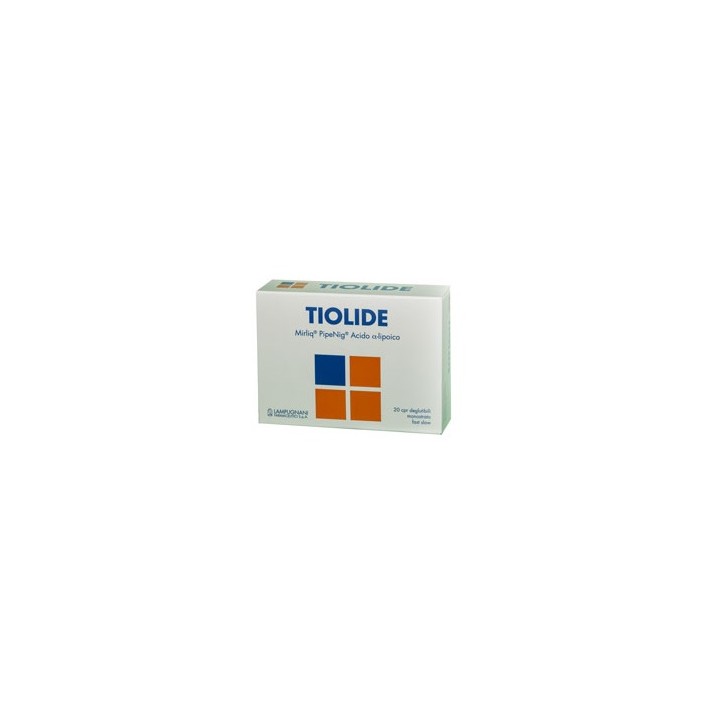 TIOLIDE 20CPR DEGLUTIBILI MONO