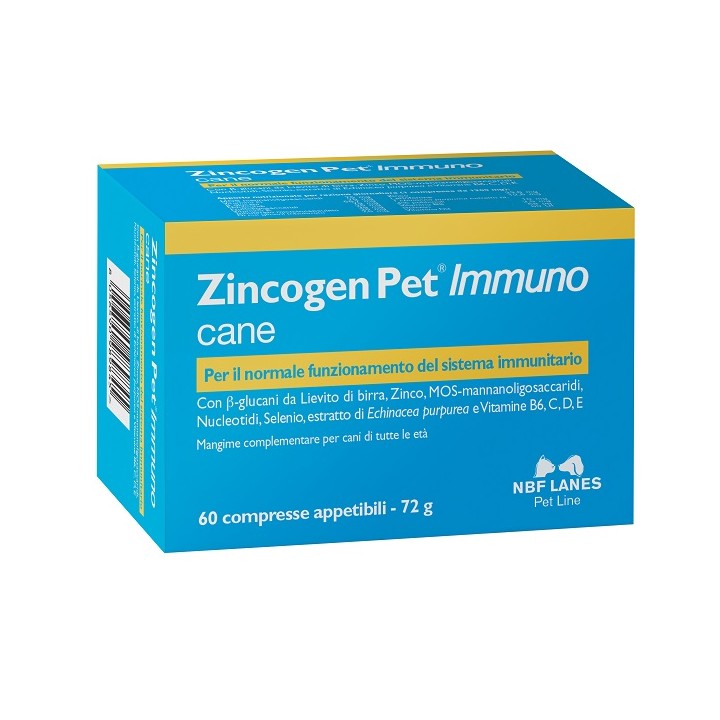 ZINCOGEN PET IMMUNO 60CPR