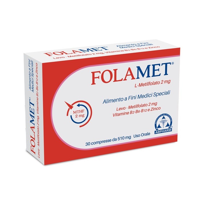 FOLAMET 30CPR 500MG