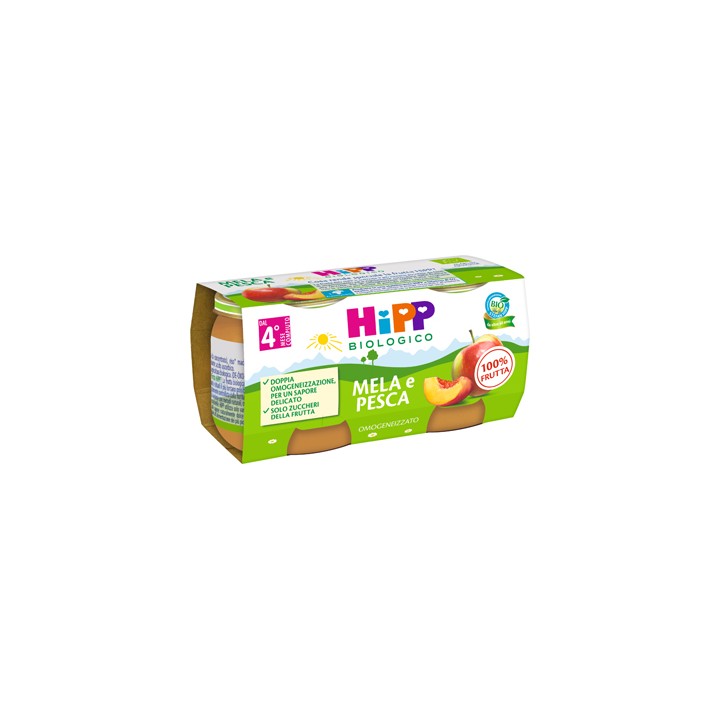 HIPP BIO OMOG MELA/PESCA 2X80G