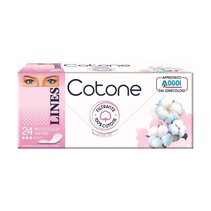 LINES COTONE PROTEGGISLIP 24PZ