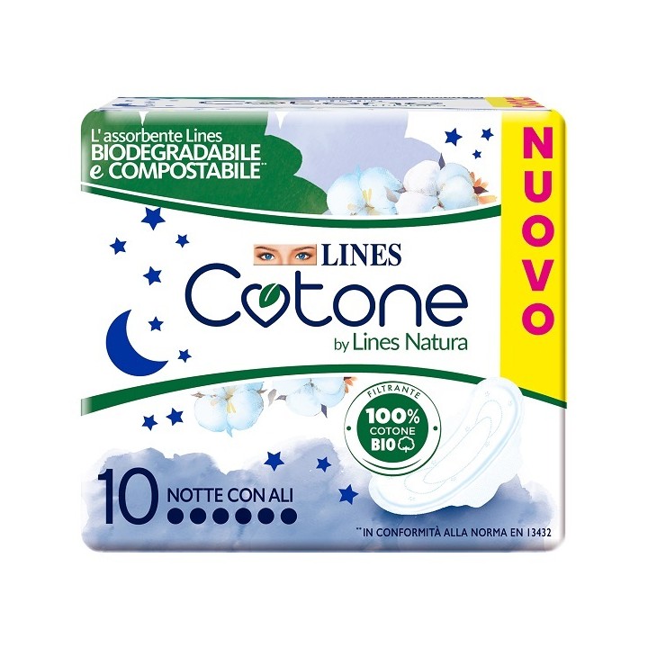 LINES COTONE BIO ULTRA NTT 10P