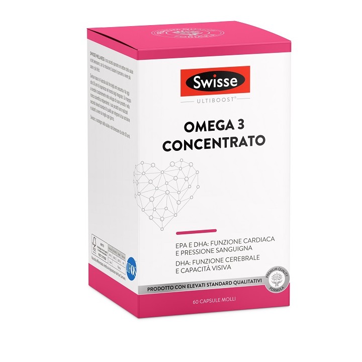 SWISSE OMEGA 3 CONC 60CPS