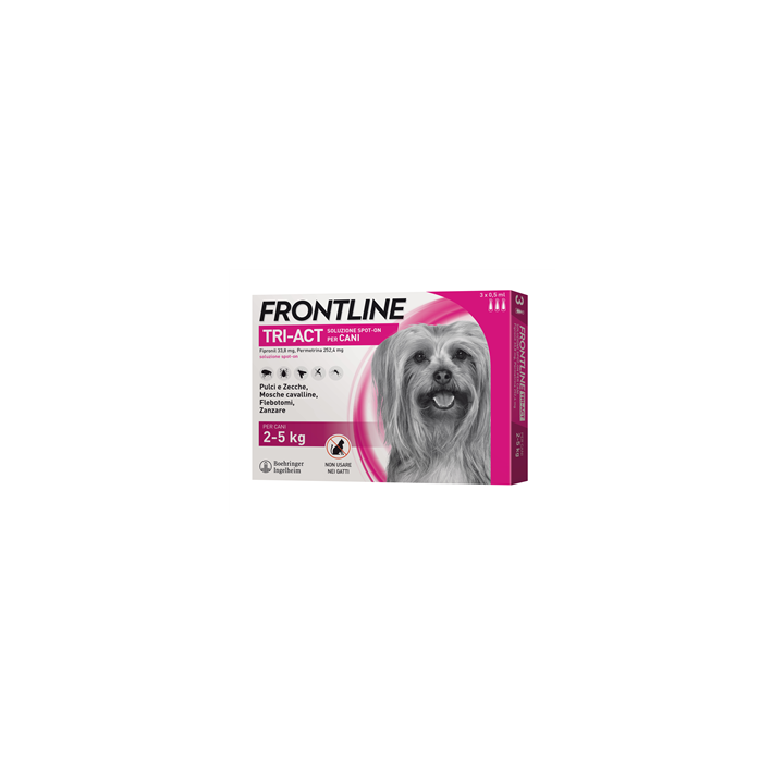 FRONTLINE TRI-ACT*3PIP 2-5KG