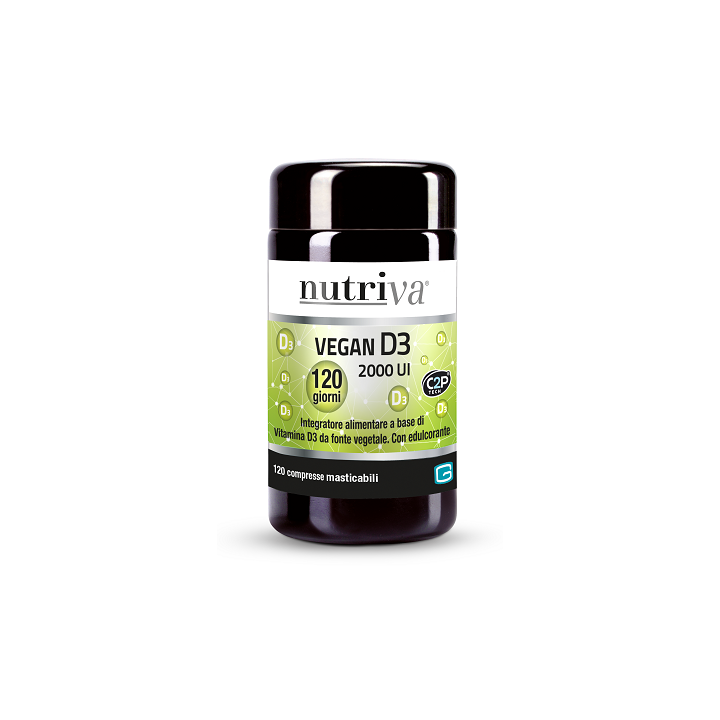 NUTRIVA VEGAN D3 120CPR