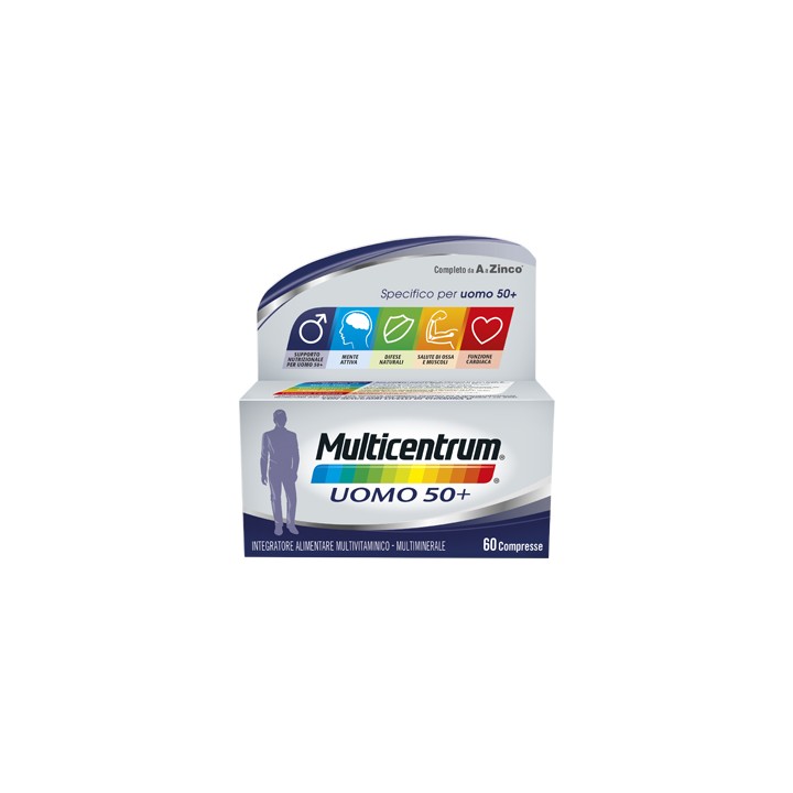MULTICENTRUM UOMO 50+ 60CPR
