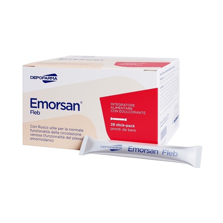 EMORSAN FLEB 28STICK 15ML