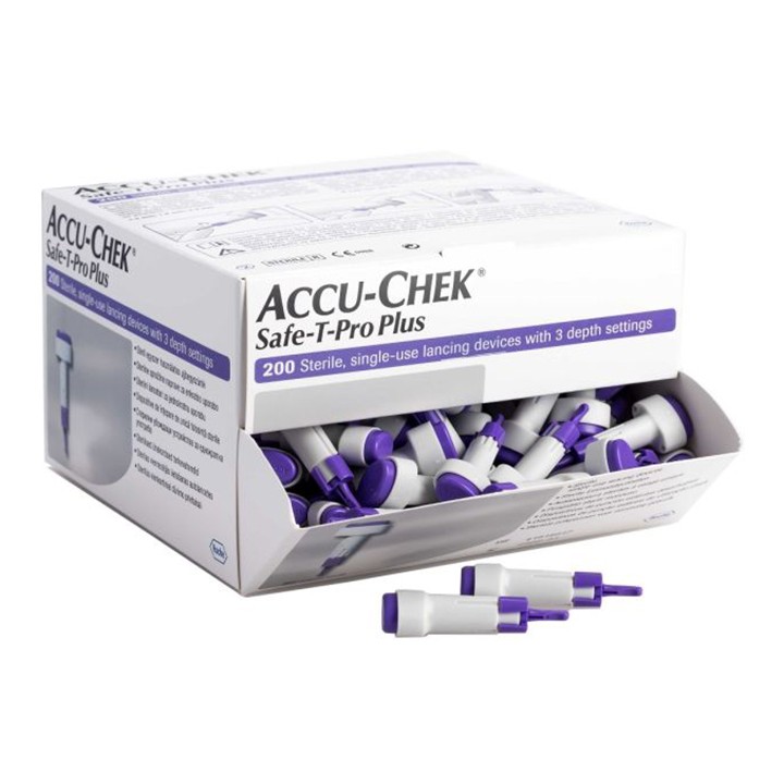 ACCU-CHEK SAFE T-PRO PLUS200PZ