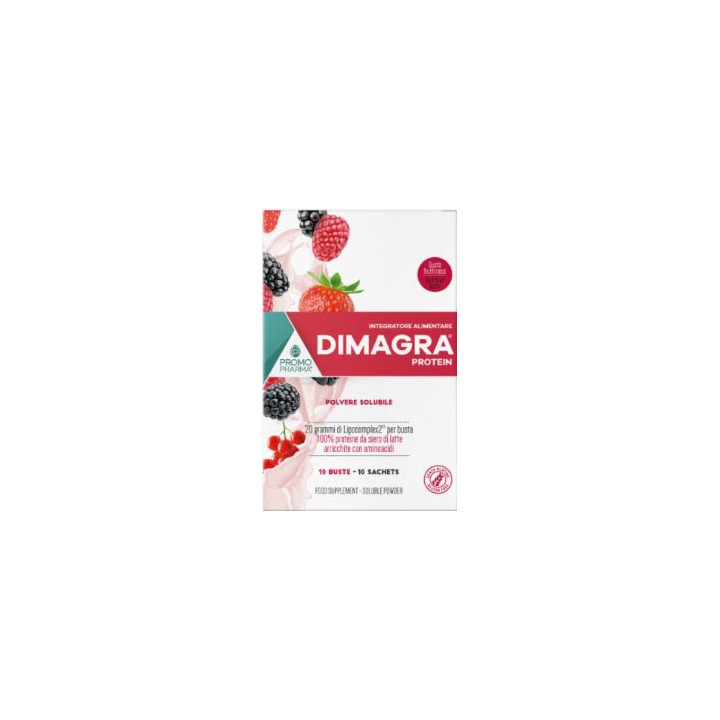 DIMAGRA PROTEIN RED FRU 10BUST
