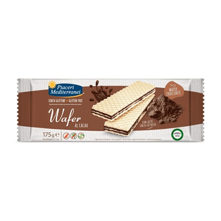 PIACERI MEDIT WAFER CACAO 175G