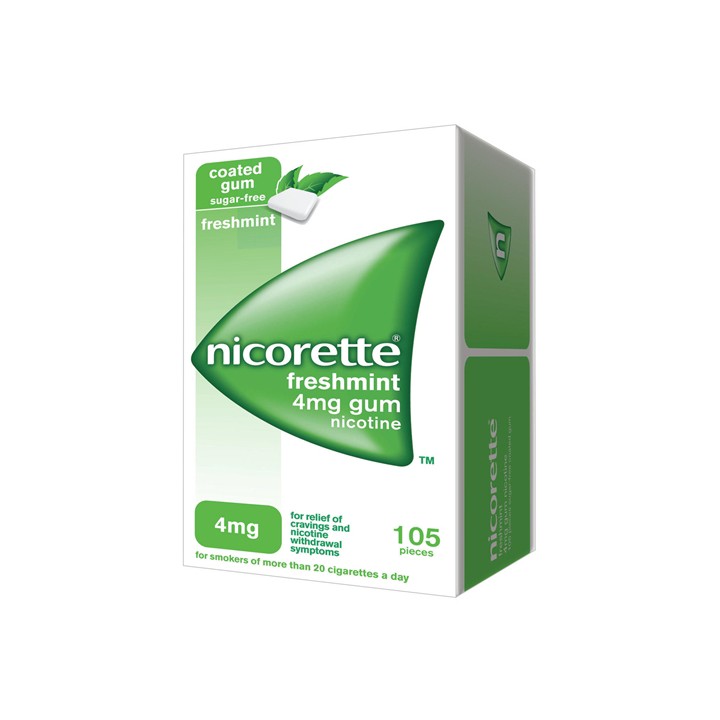 NICORETTE*105GOMME MAST 4MG ME